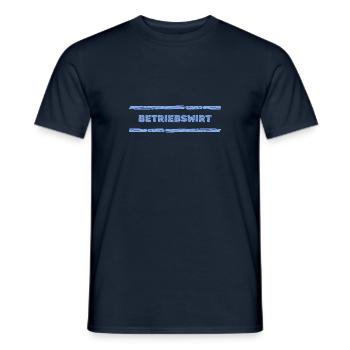 Profession Économiste d’entreprise - T-shirt homme - marine - Devant - AI Model Male 178 light (178cm)