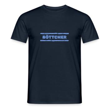 Böttcher als Beruf - Männer T-Shirt - Navy - Vorne - AI Model Male 178 light (178cm)