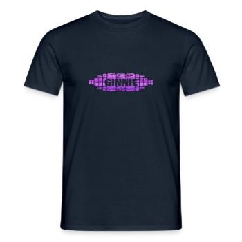 Mutter für Ginnie Mutti Mama - Männer T-Shirt - Navy - Vorne - AI Model Male 178 light (178cm)