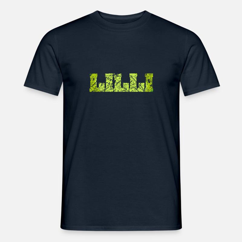 Name Lilli - Männer T-Shirt - Navy