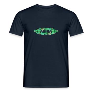 Mutti Anina - Männer T-Shirt - Navy - Vorne - AI Model Male 178 light (178cm)