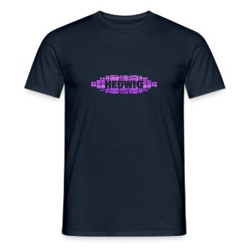 Mutti Hedwig - Men's T-Shirt - navy - Front - AI Model Male 178 light (178cm)