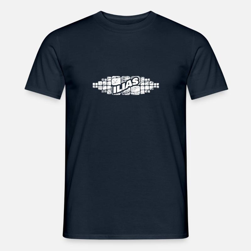 Ilias Ilias - Männer T-Shirt - Navy