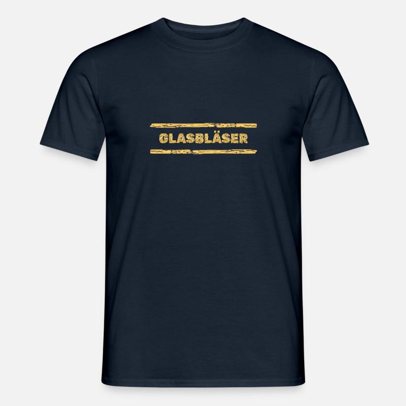 Beruf Glasbläser - Männer T-Shirt - Navy