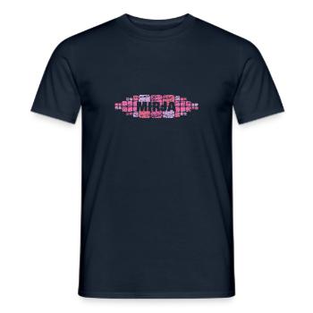 Mutti Mirja - Männer T-Shirt - Navy - Vorne - AI Model Male 178 light (178cm)
