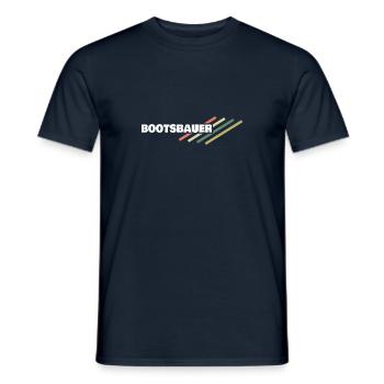 Arbeitsplatz Bootsbauer - Männer T-Shirt - Navy - Vorne - AI Model Male 178 light (178cm)