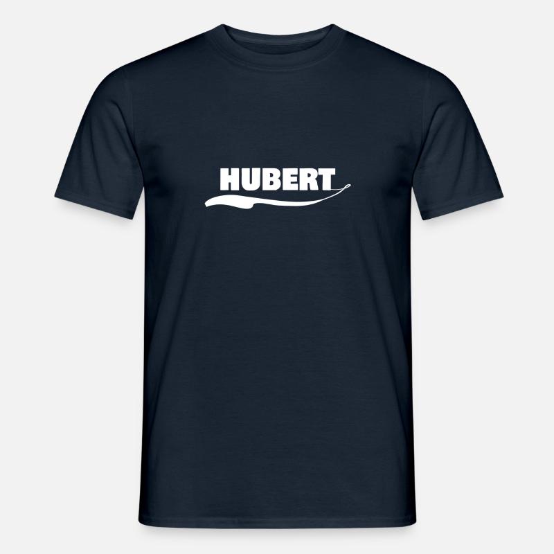 Vorname hubert - Männer T-Shirt - Navy