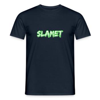 Slamet - Männer T-Shirt - Navy - Vorne - AI Model Male 178 light (178cm)