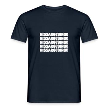 Escalade des montagnes Hissar - T-shirt homme - marine - Devant - AI Model Male 178 light (178cm)