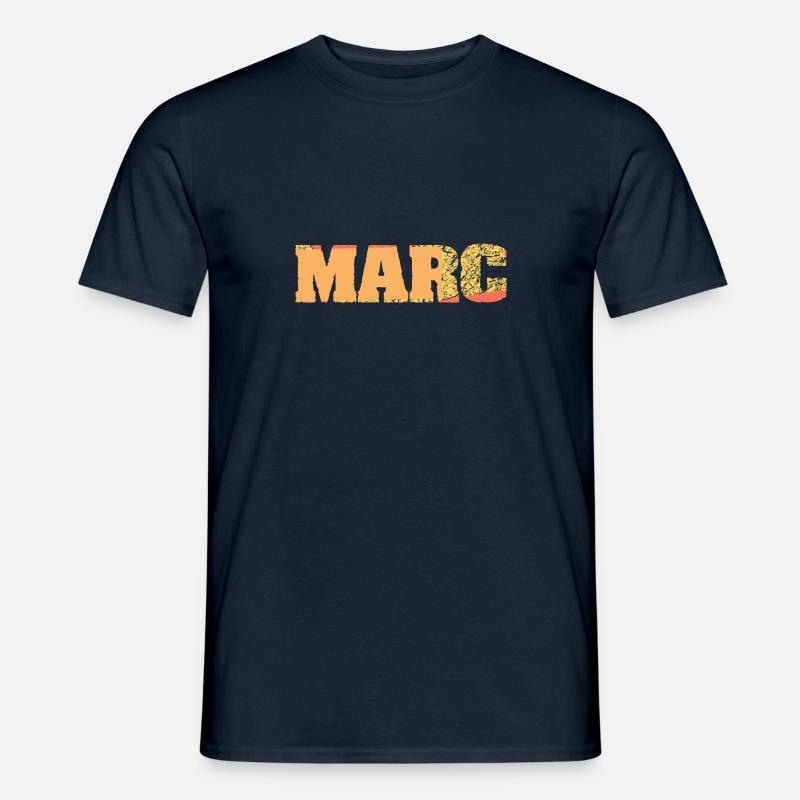 Marc - Männer T-Shirt - Navy