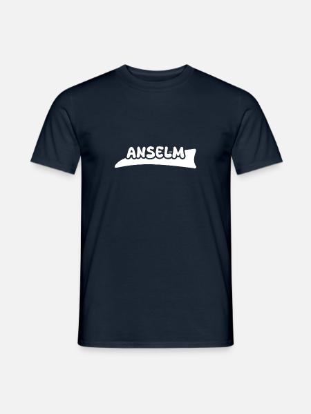 Anselm - Men's T-Shirt - navy