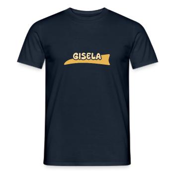 Geschenk für Gisela - Männer T-Shirt - Navy - Vorne - AI Model Male 178 light (178cm)