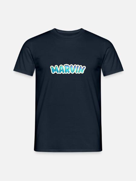 Gift for Marvin - Men's T-Shirt - navy