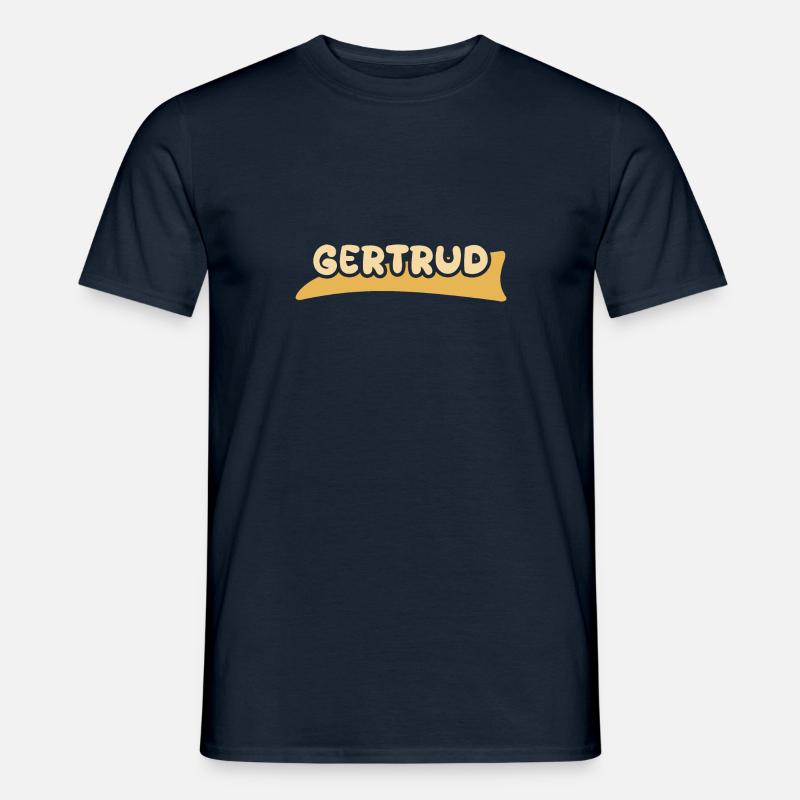Gertrud - Männer T-Shirt - Navy