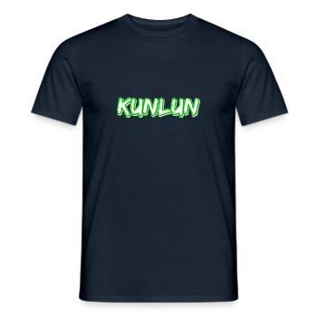 Kunlun - Männer T-Shirt - Navy - Vorne - AI Model Male 178 light (178cm)