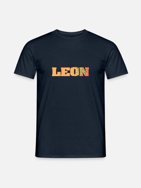 Leon - Men's T-Shirt - navy