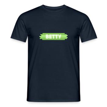 Cadeau pour Betty - T-shirt homme - marine - Devant - AI Model Male 178 light (178cm)