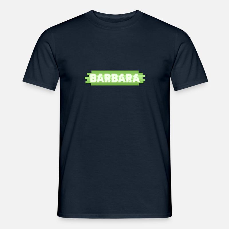 Barbara - Männer T-Shirt - Navy