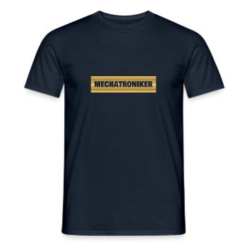 Mechatronics Engineer - Men's T-Shirt - navy - Front - AI Model Male 178 light (178cm)