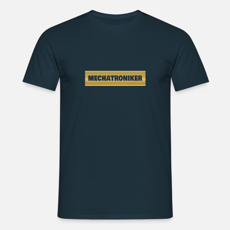 Mechatroniker - Männer T-Shirt - Navy