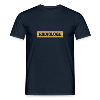 Beruf Radiologe - Männer T-Shirt - Navy - Vorne - AI Model Male 178 light (178cm)