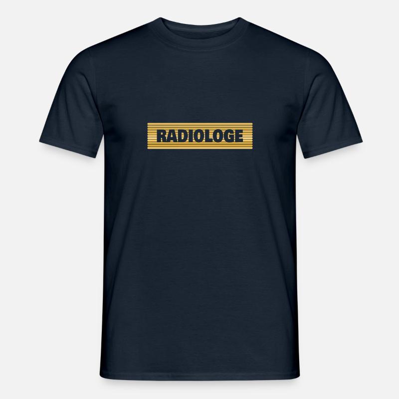 Beruf Radiologe - Männer T-Shirt - Navy