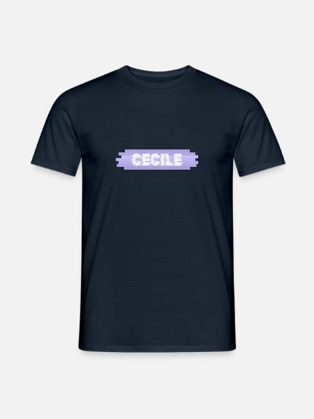 Mutter Cecile - Männer T-Shirt - Navy