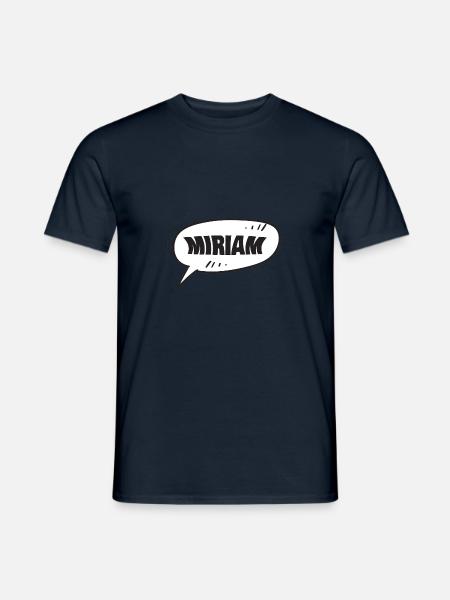 Miriam - Men's T-Shirt - navy