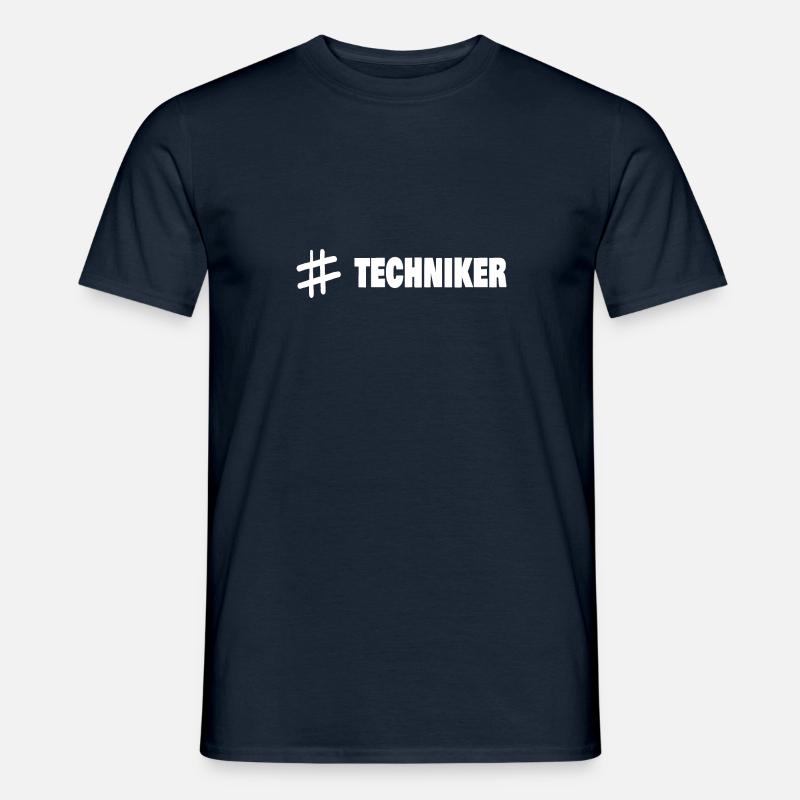 Techniker - Männer T-Shirt - Navy