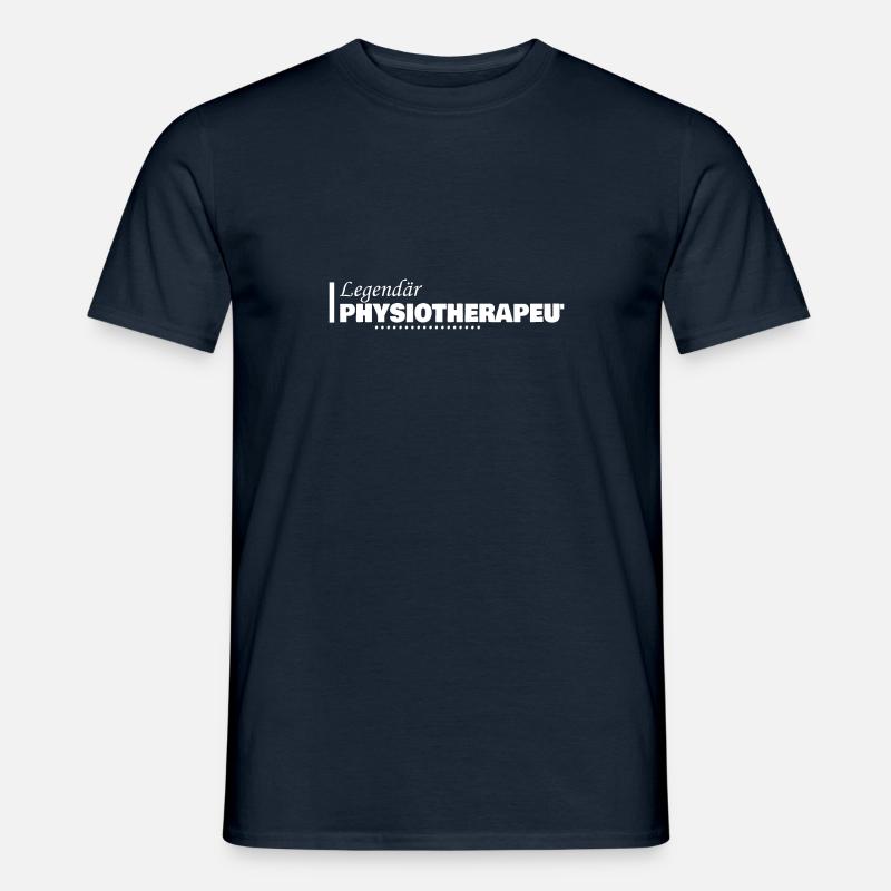 Beruf Physiotherapeut - Männer T-Shirt - Navy