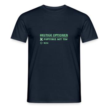 tim - Männer T-Shirt - Navy - Vorne - AI Model Male 178 light (178cm)
