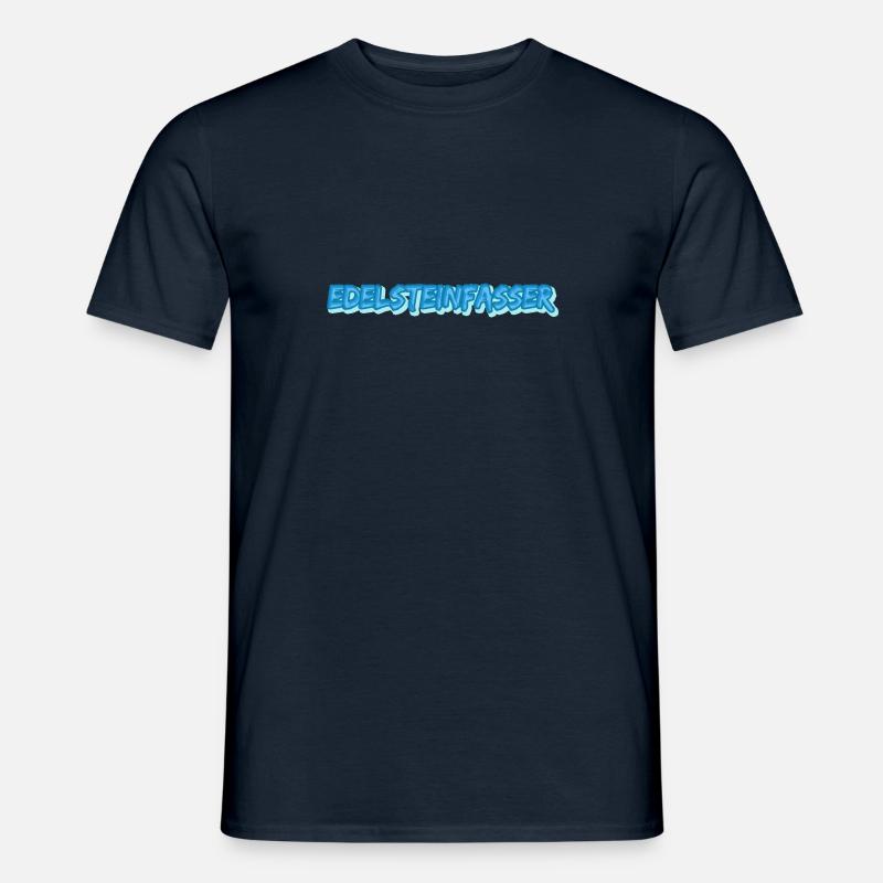Edelsteinfasser - Männer T-Shirt - Navy