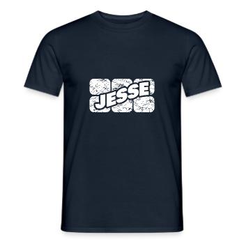 Geschenk für Jesse - Männer T-Shirt - Navy - Vorne - AI Model Male 178 light (178cm)