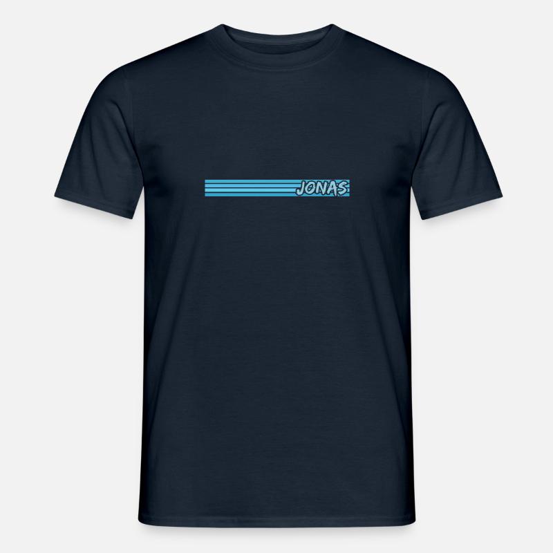Style Jonas - Männer T-Shirt - Navy