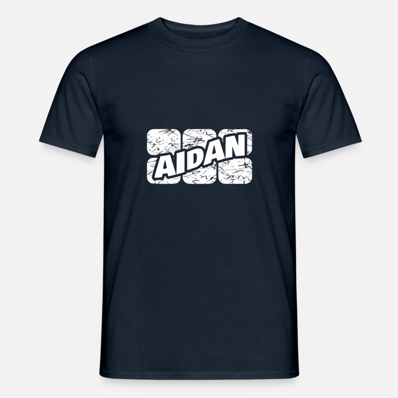 Aidan Aidan - Männer T-Shirt - Navy