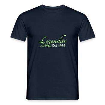 Legend 1999 - Men's T-Shirt - navy - Front - AI Model Male 178 light (178cm)