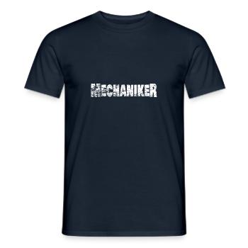 Mechaniker - Männer T-Shirt - Navy - Vorne - AI Model Male 178 light (178cm)