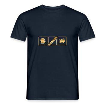 Birth Adrian - Men's T-Shirt - navy - Front - AI Model Male 178 light (178cm)