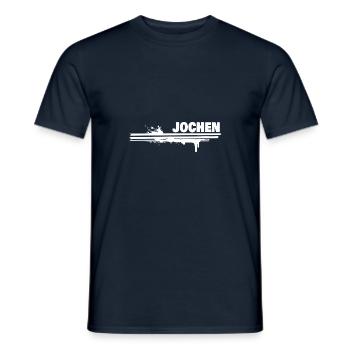 Gift for Jochen - Men's T-Shirt - navy - Front - AI Model Male 178 light (178cm)