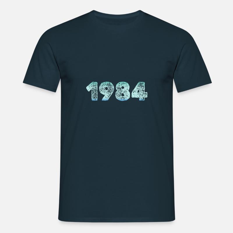Eiskalt 1984 - Männer T-Shirt - Navy
