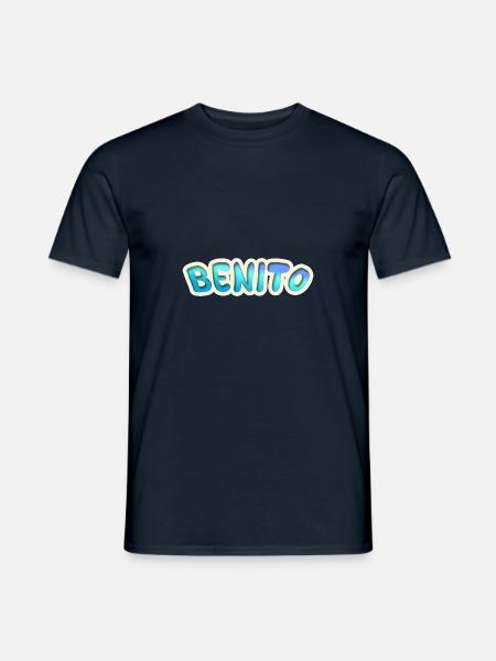 Benito comme métier - T-shirt homme - marine