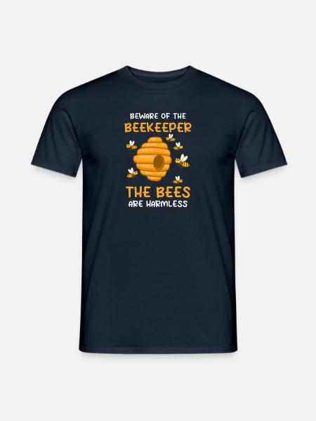 Beehive Beekeeping Bees Honey Beekeepers - Men's T-Shirt - navy
