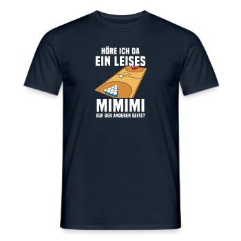 Bierpong Trinkspiel Alkohol Bier Studenten Party - Männer T-Shirt - Navy - Vorne - AI Model Male 178 light (178cm)