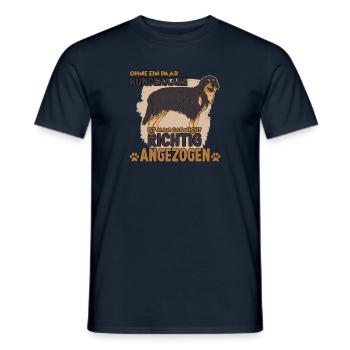 Hundehalter Training Hovawart Hundesport Hovawart - Männer T-Shirt - Navy - Vorne - AI Model Male 178 light (178cm)