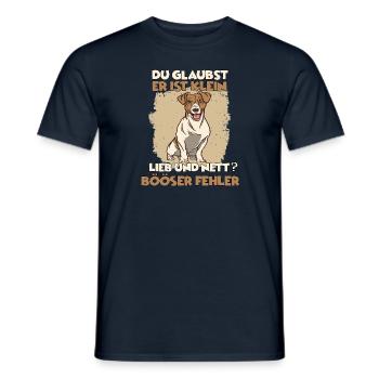 Fox Terrier Hundesport Hundeliebhaber Fox Terrier - Männer T-Shirt - Navy - Vorne - AI Model Male 178 light (178cm)