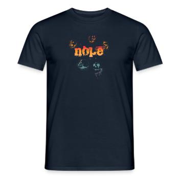 Nope - Einfach mal Nein sagen! - Männer T-Shirt - Navy - Vorne - AI Model Male 178 light (178cm)