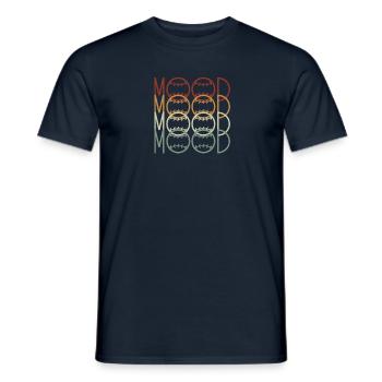 Fall Baseball Mood - Men's T-Shirt - navy - Front - AI Model Male 178 light (178cm)