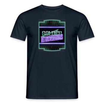Birthday Gift Fun Funny Gift Idea - Men's T-Shirt - navy - Front - AI Model Male 178 light (178cm)