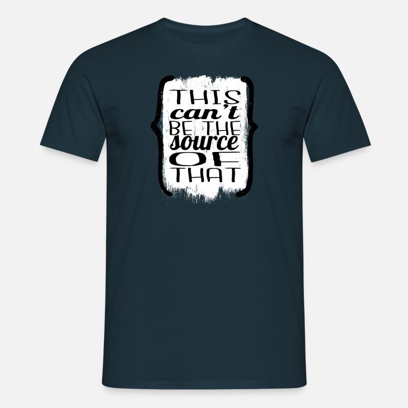 programming language - Männer T-Shirt - Navy