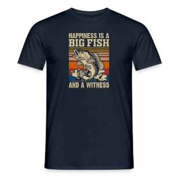 Jeder mit einem Angelschein braucht das! Hinzufügen - Männer T-Shirt - Navy - Vorne - AI Model Male 178 light (178cm)